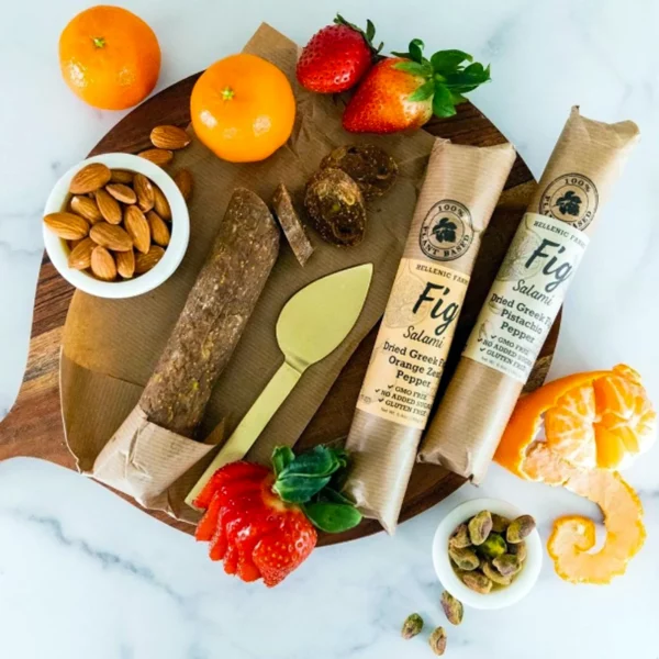 Hellenic Farms - Fig Salami with Pistachio and Pepper - Image 5