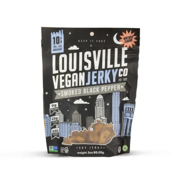Louisville Vegan Jerky Co. - Smoked Black Pepper