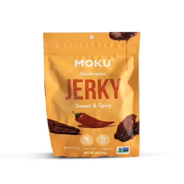 Moku Foods - Sweet & Spicy Mushroom Jerky