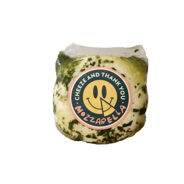 Cheeze & Thank You - Fresh Mozzarella Ball in Basil Oil