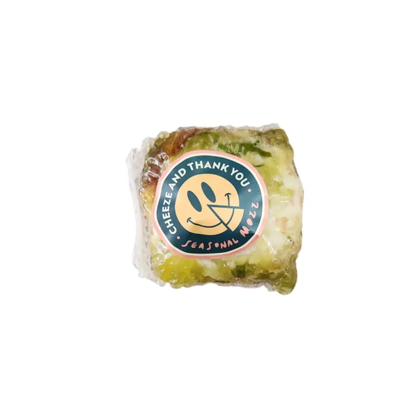 Cheeze & Thank You - Fresh Mozzarella Ball with Lemon Oil and Chives (Limited Seasonal Release)