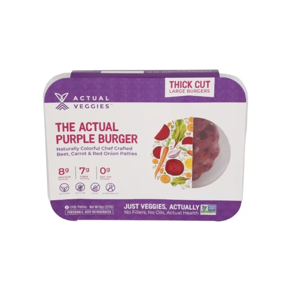 Actual Veggies - The Actual Purple Burger
