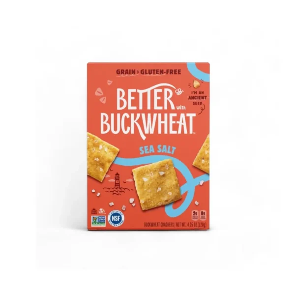 Maine Crisp Company - Better with Buckwheat - Sea Salt