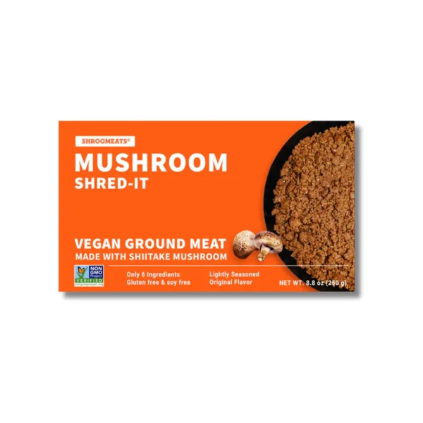 Shroomeats® - Mushroom Shred-It: Vegan Ground Meat